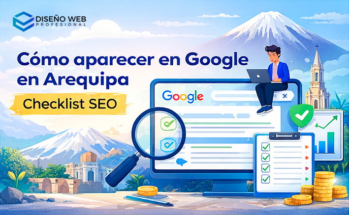 Cómo aparecer en Google en Arequipa
