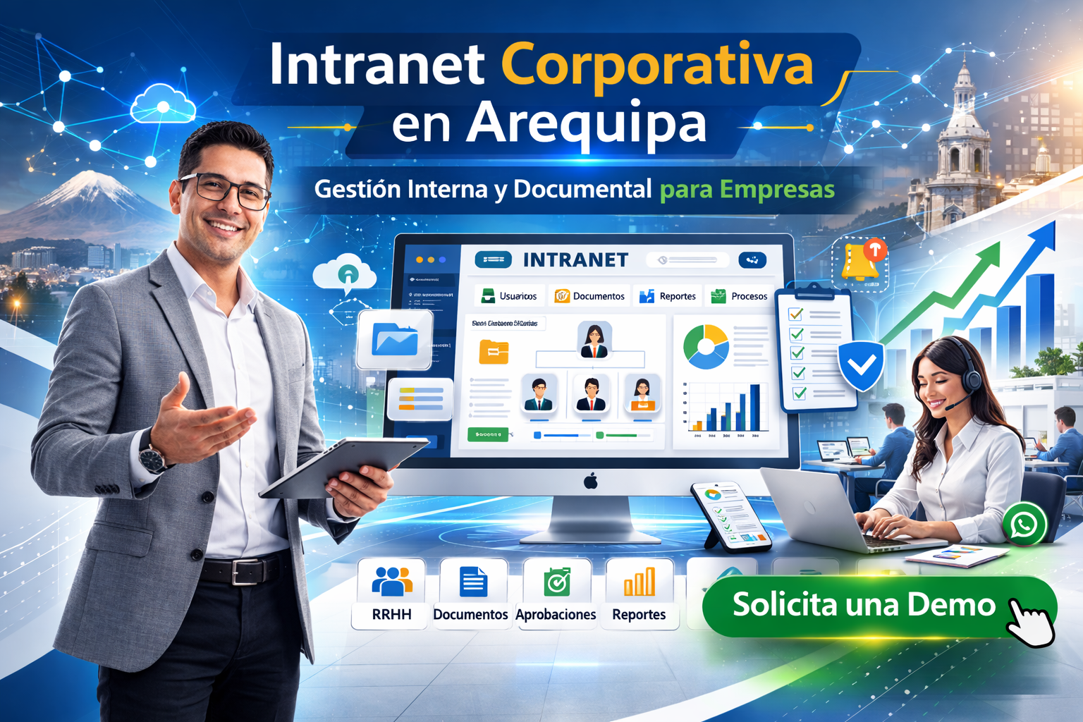 Intranet corporativa en Arequipa para empresas